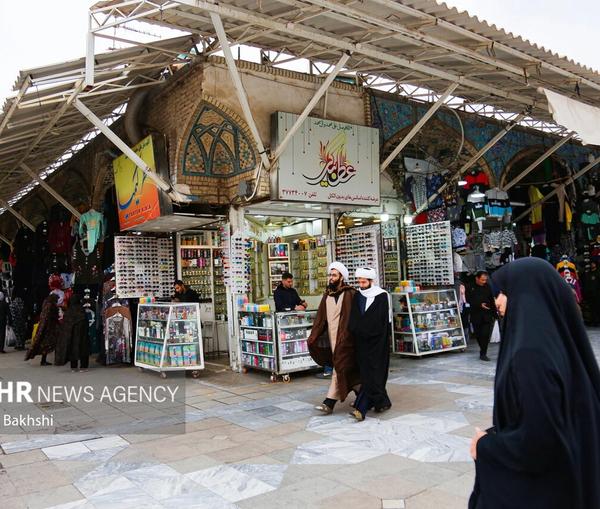 A view from the bazaar in the religious city of Qom (file photo)