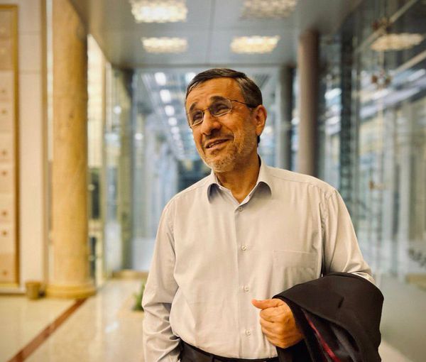 Mahmoud Ahmadinejad after his return to Dubai in Tehran. October 17, 2021