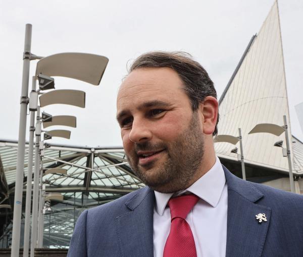 Belgian MP Michael Freilich from NVA Party opposed to the propose prisoner exchange deal with Iran. May 10, 2022
