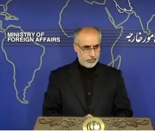 Nasser Kanaani, spokesman of Iran's foreign ministry. File photo