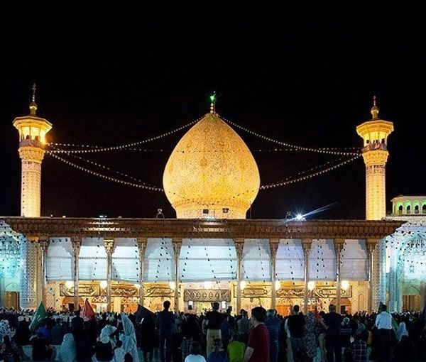 Shahcheragh shrine in Shiraz, Iran. Undated