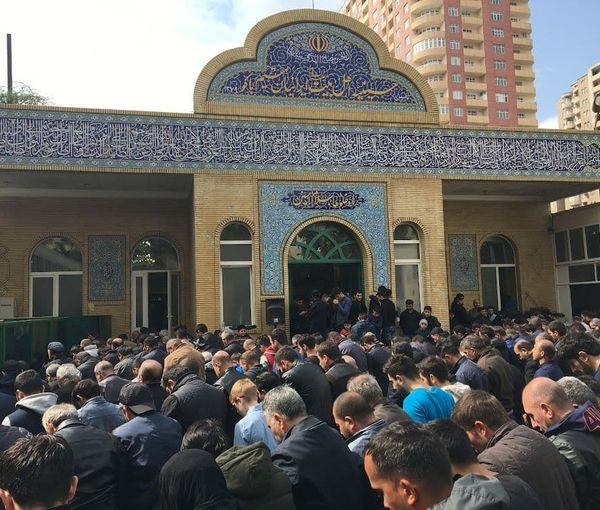 The Iran-affiliated mosque in Baku. FILE PHOTO