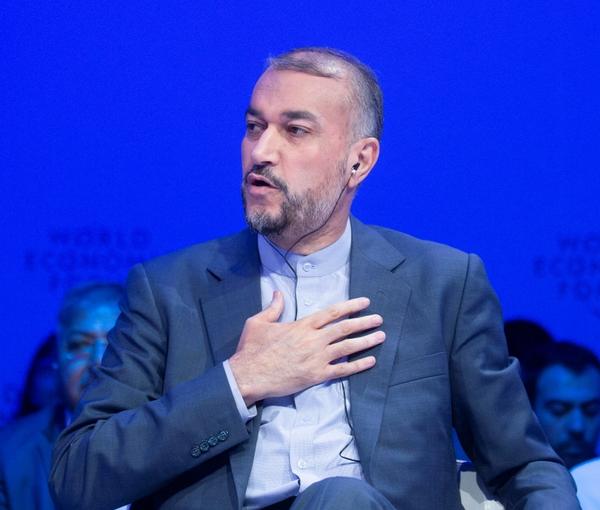 Iran's foreign minister Hossein Amir-Abdollahian. May 2022