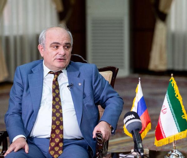 Russian ambassador in Iran Levan Dzhagaryan