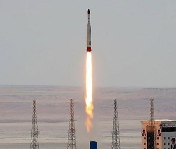 Iran's launch of a space rocket on Thursday, December 30, 2021