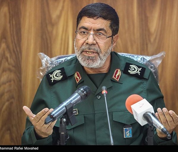 IRGC Spokesman Ramazan Sharif (file photo)
