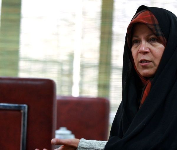 Faezeh Hashemi, the daughter of Iran’s former president Akbar Hashemi Rafsanjani (undated)
