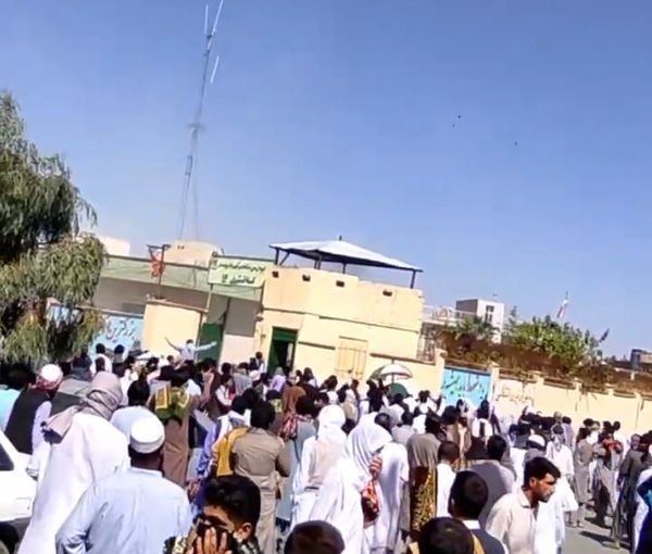 Protests in the city of Zahedan (September 30, 2022)