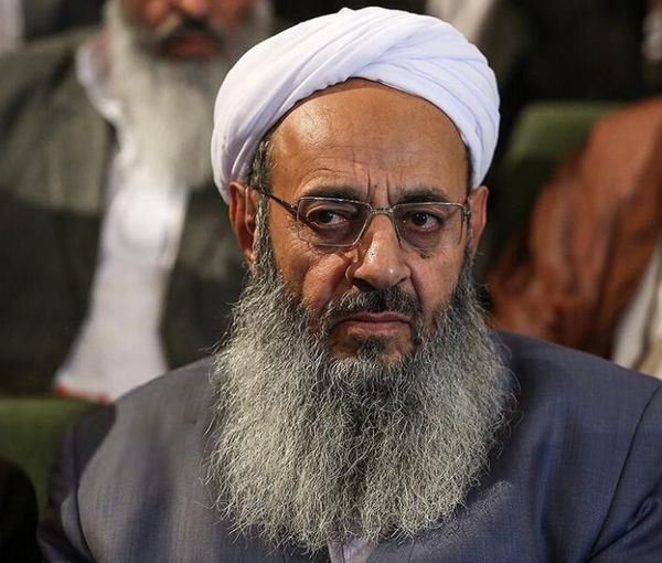 Mowlavi Abdolhamid a top Sunni cleric in Iran. FILE