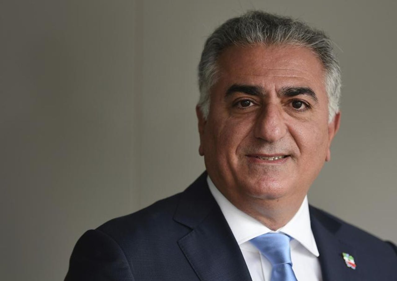 Exiled Prince Reza Pahlavi and former crown prince