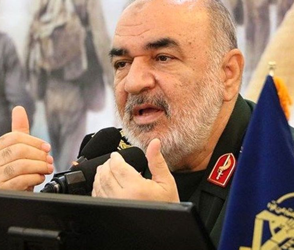 Hossein Salami, commander of Iran's Revolutionary Guard. Undated