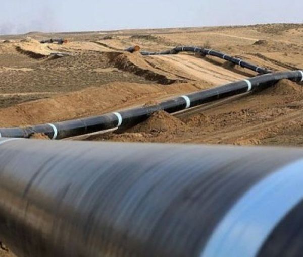 A gas pipeline in Iran supplying Turkey (file photo)