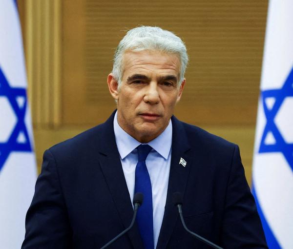 Israeli Prime Minister Yair Lapid (file photo)