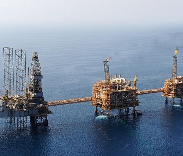 A gas field in southern Iran (file photo)