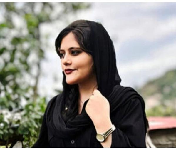 Mahsa Amini,22, who received fatal injuries when she was arrested by Iran's hijab police. Undated