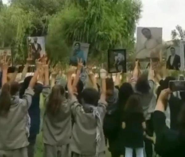 Residents in Mehabad commemorate and protest 1983 mass executions. June 2, 2023