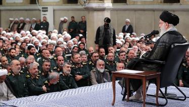 A meeting of senior Revolutionary Guard commanders with Supreme Leader Ali Khamenei (October 2, 2019)