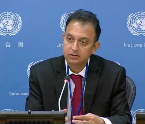 UN Special Rapporteur on Iran, Javaid Rehman. FILE PHOTO
