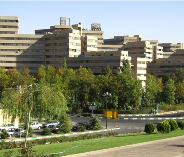 A view of Ekbatan apartment buildings. Undated