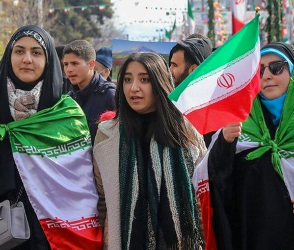 Progovernment rallies in Tehran on the occasion of the anniversary of the establishment of the Islamic Republic  (February 11, 2023)