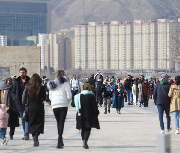 Iranians ignoring the Islamic Republic’s mandatory dress code appearing in public without hijab (file photo)