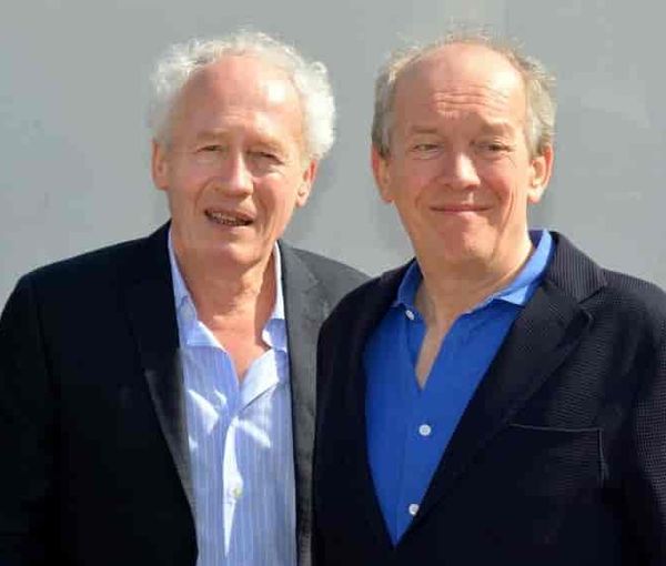 Luc (right) and Jean-Pierre Dardenne at the 2015 Cannes Film Festival