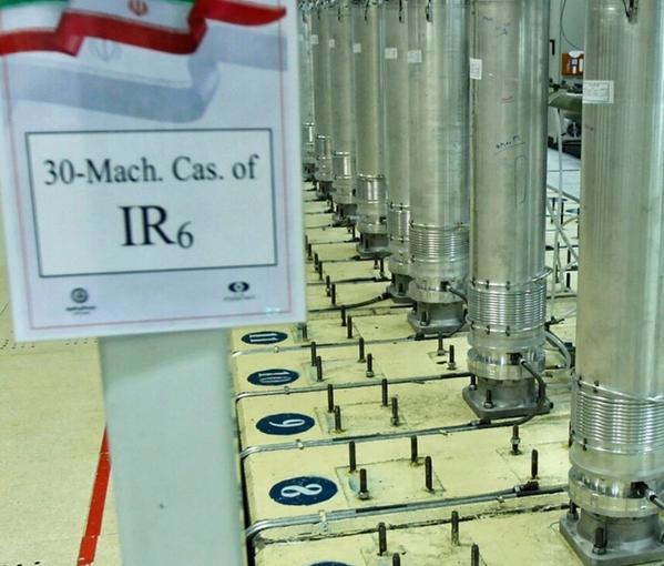 Iran's IR6 uranium enrichment machines or centrifuges. FILE PHOTO