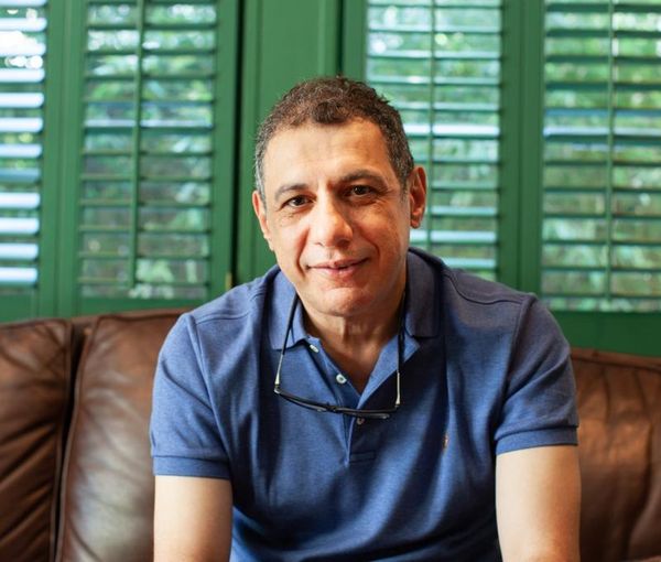 Nizar Zakka former Lebanese hostage in Iran. FILE PHOTO