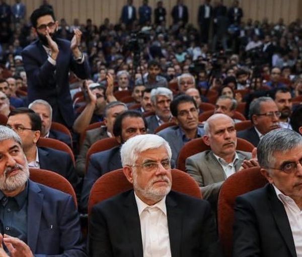 A meeting of reformists in Tehran. December 12, 2019