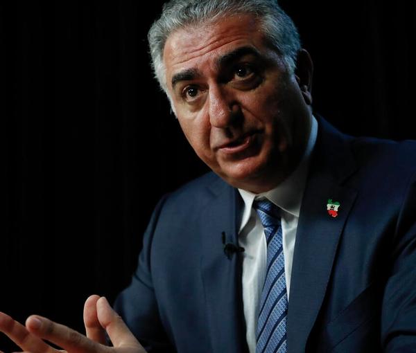 Iranian exiled Prince Reza Pahlavi (file photo)