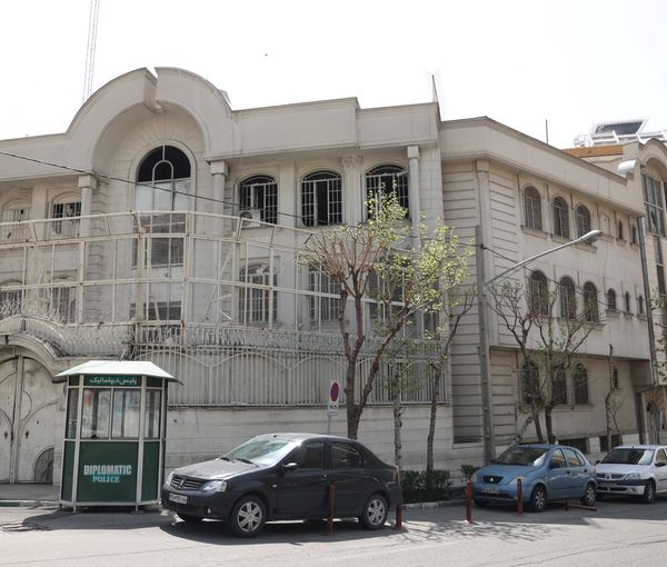 The building of the Saudi Arabian embassy pictured before its reopening in Tehran, Iran April 8, 2023.