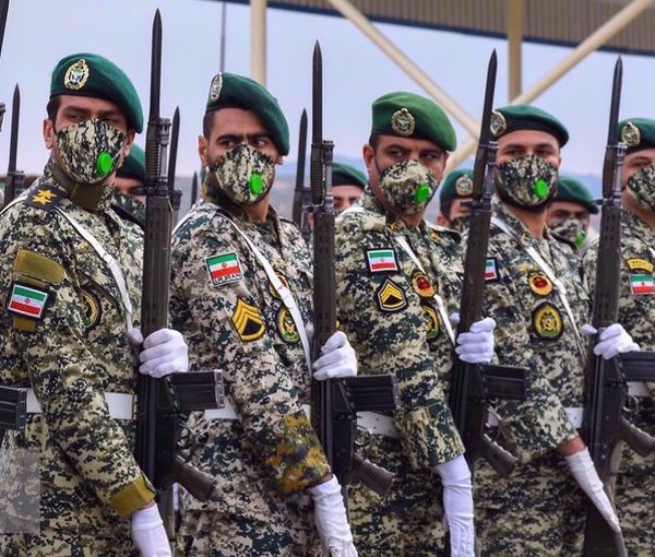 Soldiers from the Islamic Republic’s Army Ground Force during a parade (file photo)