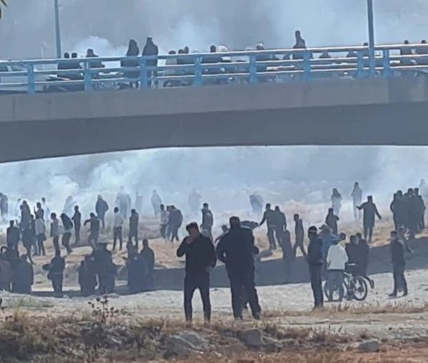 Protests In Iran's third largest city Esfahan on November 26, 2021