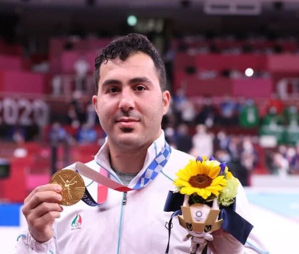 Iranian Karate champion Sajjad Ganjzadeh. FILE PHOTO