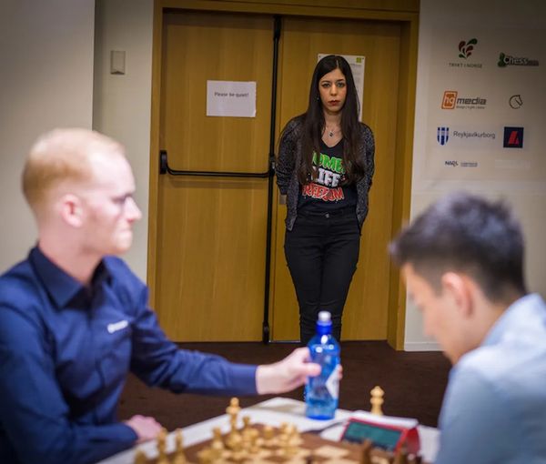 Iranian chess referee Shohreh Bayat (file photo)