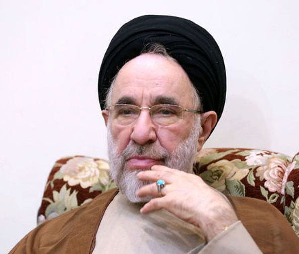 Iran's former president (1997-2005) Mohammad Khatami