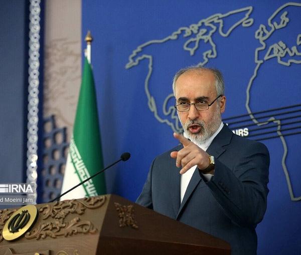 Iran’s foreign ministry spokesman Nasser Kanaani (undated)