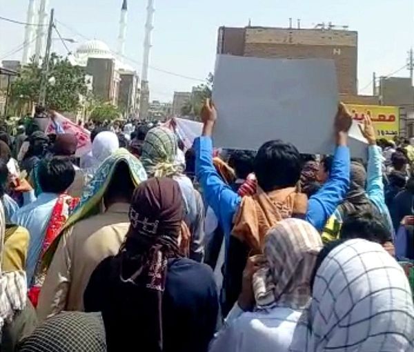 Protests in Zahedan on May 27, 2023