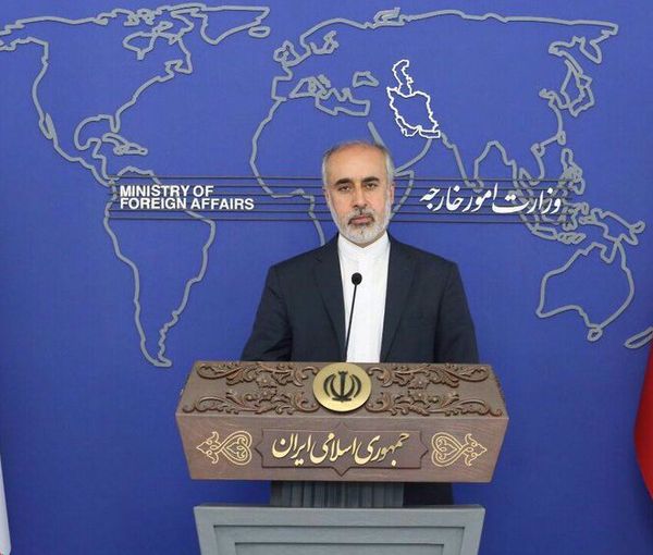 Iranian foreign ministry spokesman Naser Kanaani. FILE PHOTO