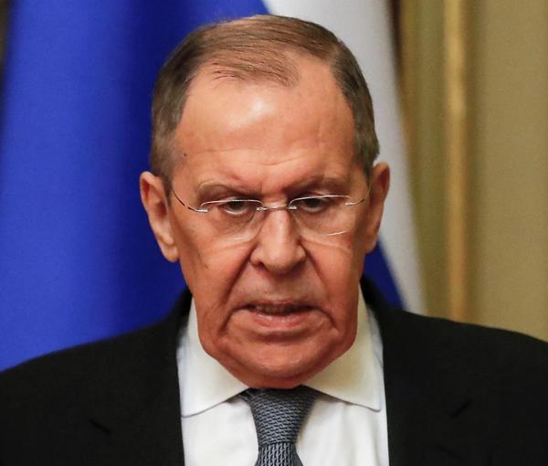 Russian foreign minister Sergei Lavrov. March 5, 2022