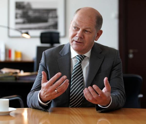 German Chancellor Olaf Scholz. Undated