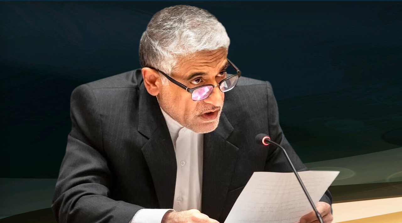 Iran’s Ambassador and Permanent Representative to the United Nations Amir Saeed Iravani