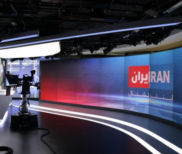 Iran International's studio in London (2019)