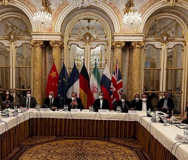 A session of Iran nuclear talks in Vienna on December 9, 2021