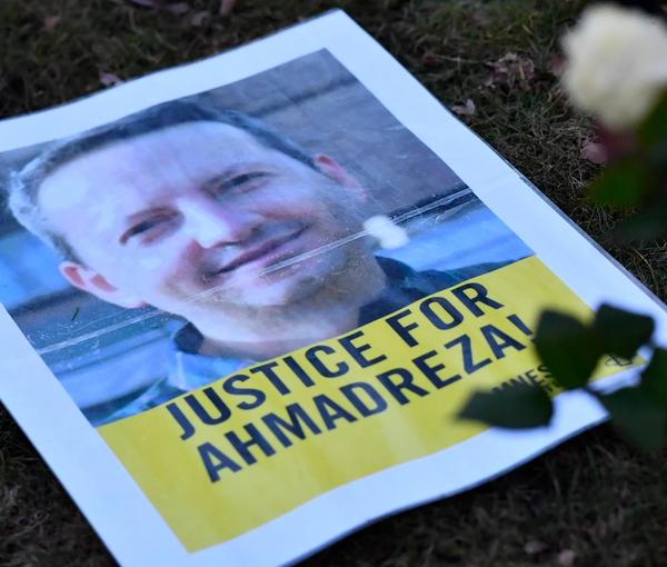 Ahmadreza Djalali, a Swedish Iranian doctor held hostage in Iran (undated)
