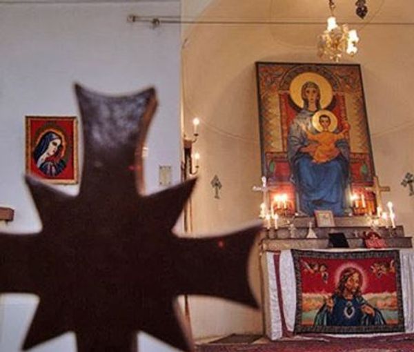 A small church in Iran. Undated