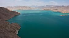 Helmand water dam reservoir in Afghanistan. Undated
