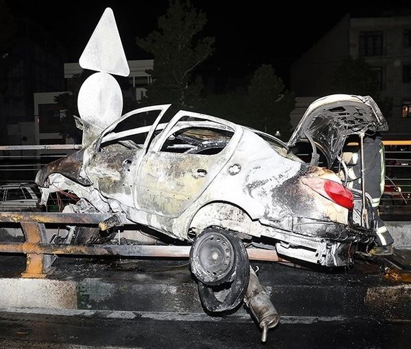 A car accident in Iran in March 2023 