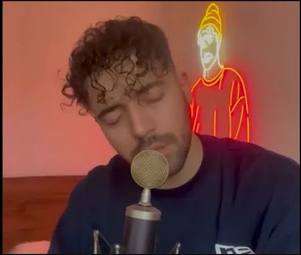 Iranian singer-songwriter Shervin Hajipour (screengrab)