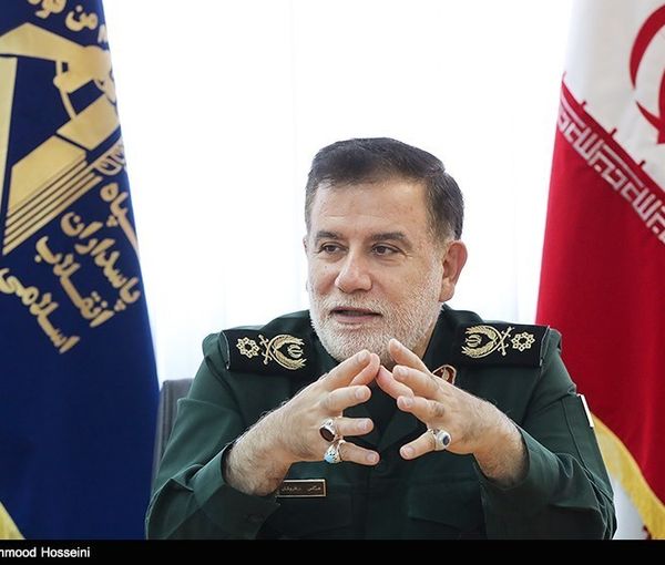 IRGC’s Deputy Commander for Operations Abbas Nilforoushan (file photo)